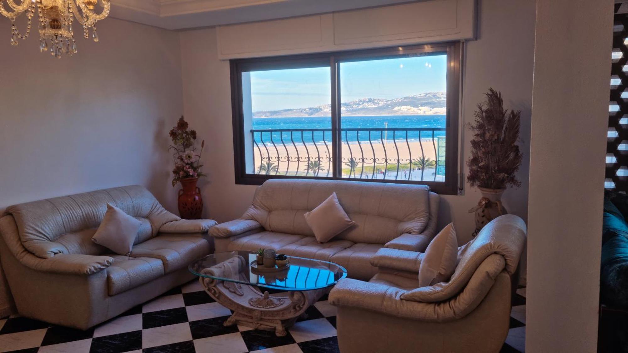 Luxury Sea And Marina View Apartment Tânger Exterior foto